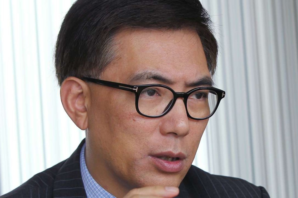 George Hongchoy Kwok-lung said the occupancy rate at the trust’s malls had been going up over the years and was now over 95 per cent with renewal rate about 70 to 80 per cent. Photo: Edmond So