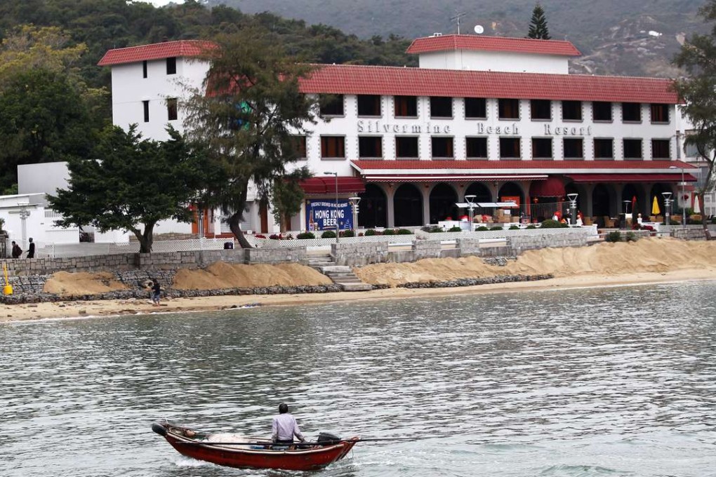 File photo of the Silvermine Beach Hotel in Mui Wo on Lantau Island. Photo: SCMP
