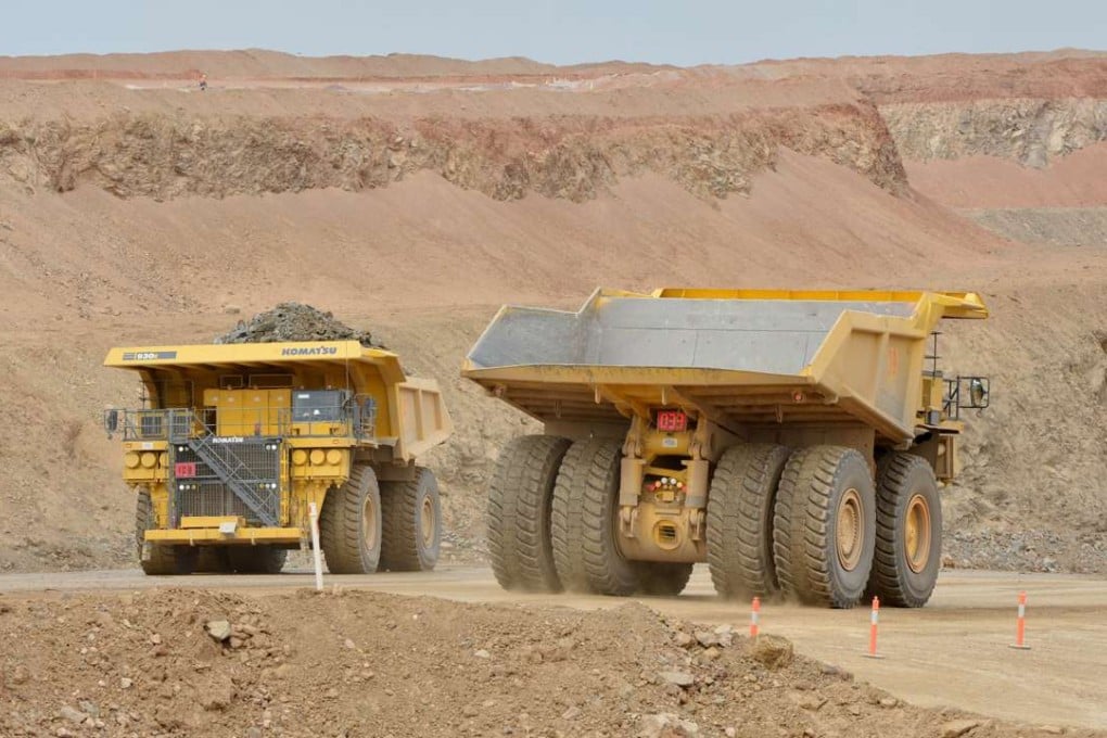 Rio Tinto gave the green light last week for a US$5.3 billion expansion of the Oyu Tolgoi copper mine in Mongolia. Photo: AFP