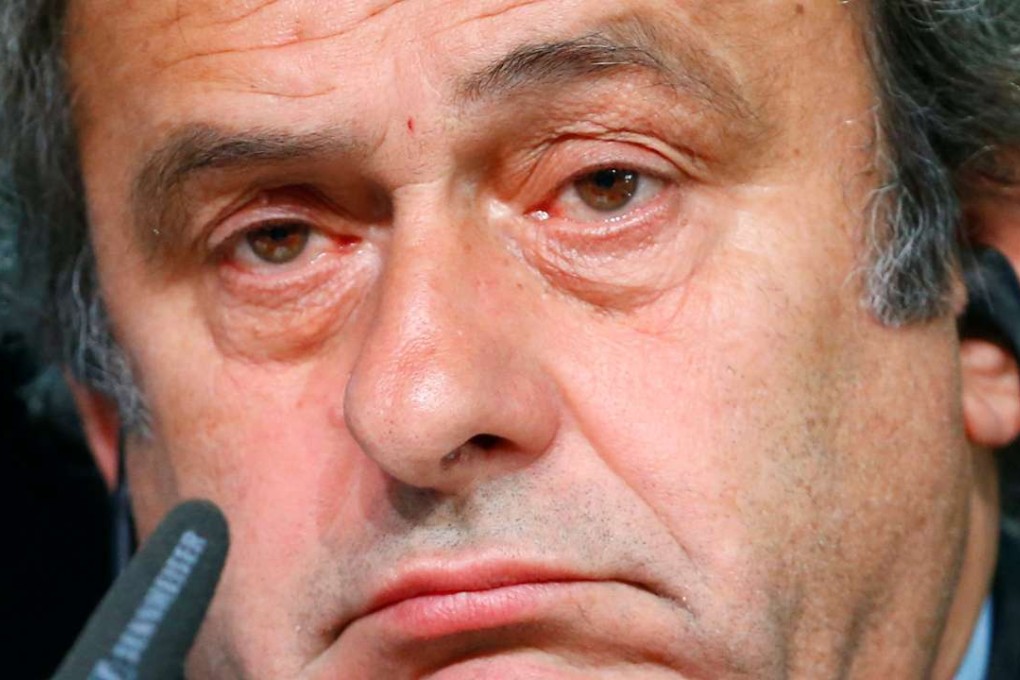 Michel Platini is quitting as Uefa president. Photo: Reuters