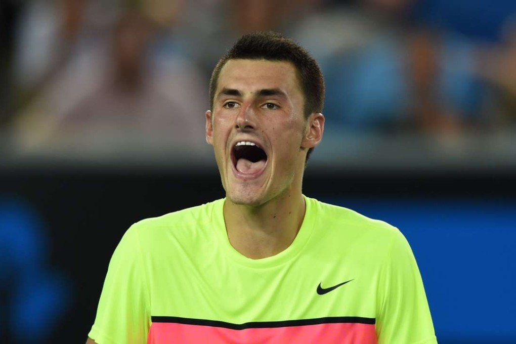 Bernard Tomic has come under fire in his home country for a perceived lack of fight after retiring from his last match. Photo: AFP
