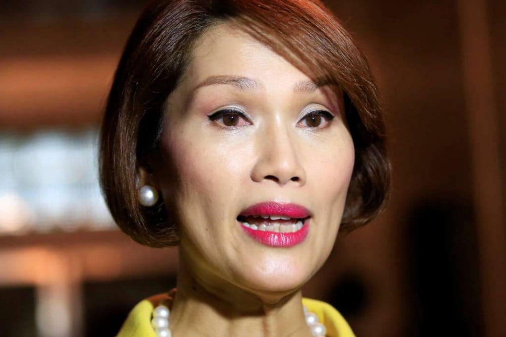 Geraldine Roman grew up being teased by classmates but her late father, a powerful politician, taught her to be confident. Photo: Reuters