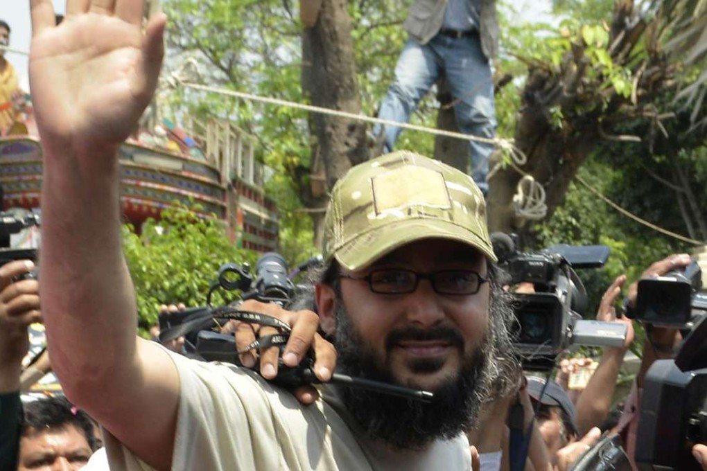 Ali Haider Gilani in Lahore. Photo: EPA