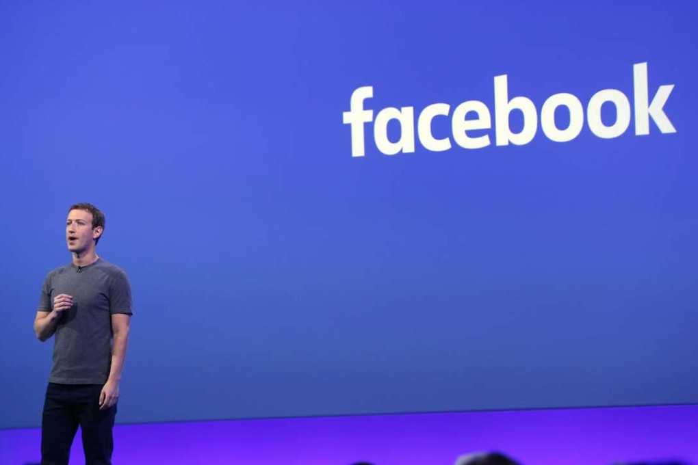 Facebook founder Mark Zuckerberg delivers the keynote speech at the Facebook's F8 Developers Conference in San Francisco last month. Photo: TNS