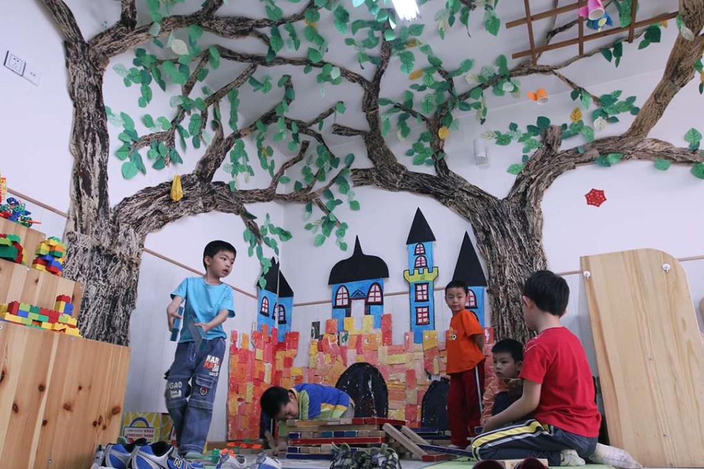 A file picture of another kindergarten, operating normally in Beijing. Photo: SCMP Pictures