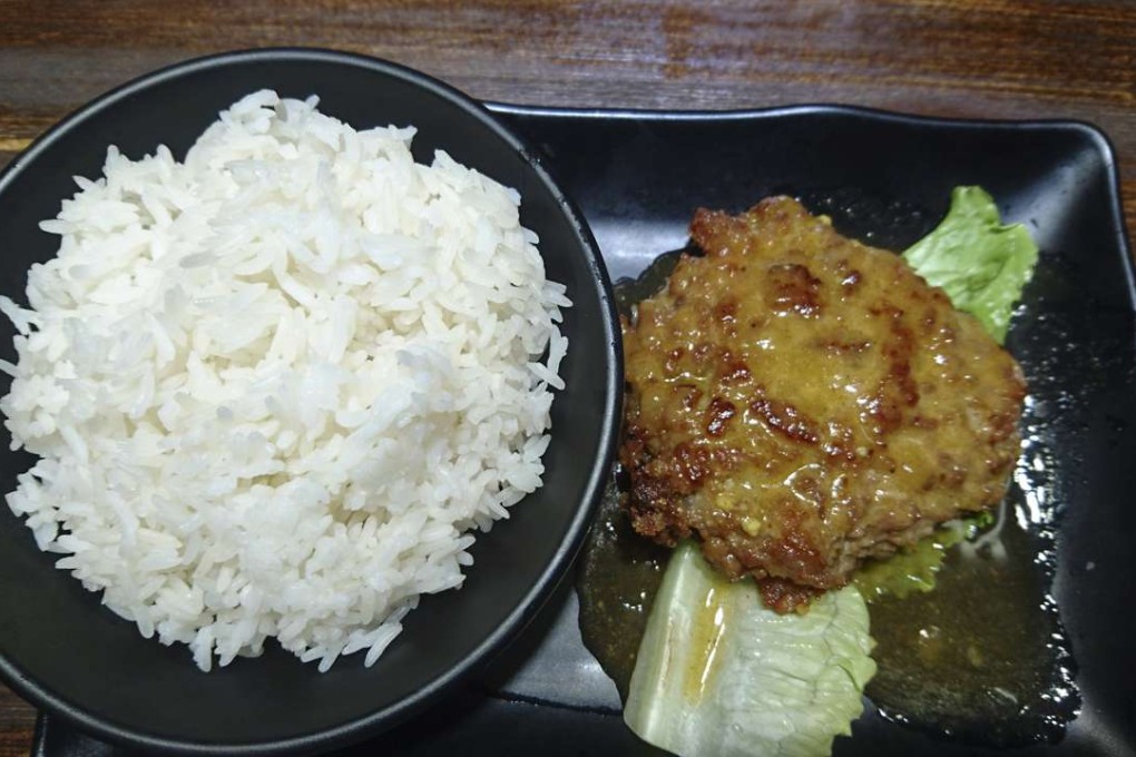 Tom Yum patty at Brother Pork Patties in Tsuen Wan.