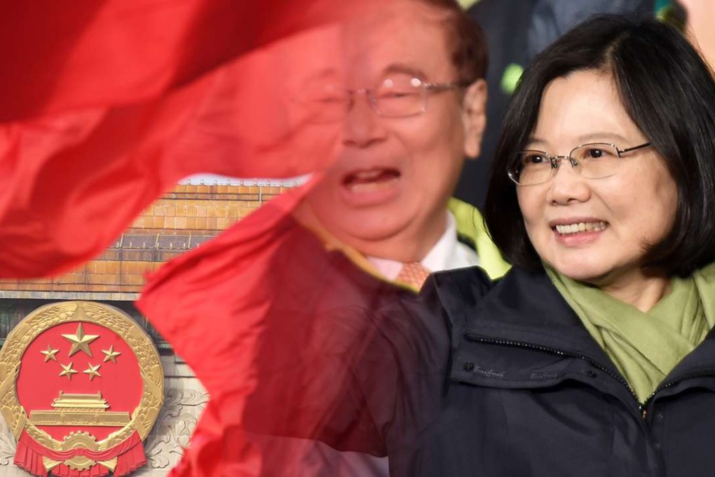 Taiwan’s president-elect Tsai Ing-wen (right) has refused to acknowledge the ‘1992 consensus’ that contained ‘one China’ as its core value. Photo: AFP, Simon Song