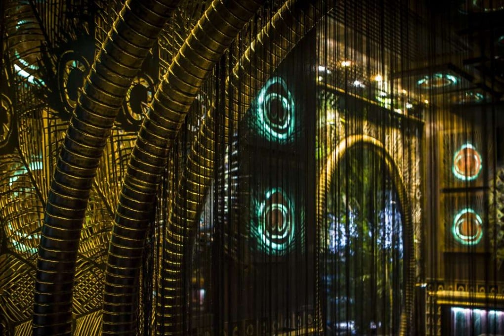 The interior of Ophelia, Australian former miner Ashley Sutton’s first Hong Kong bar, which opens on May 18 in Wan Chai. .