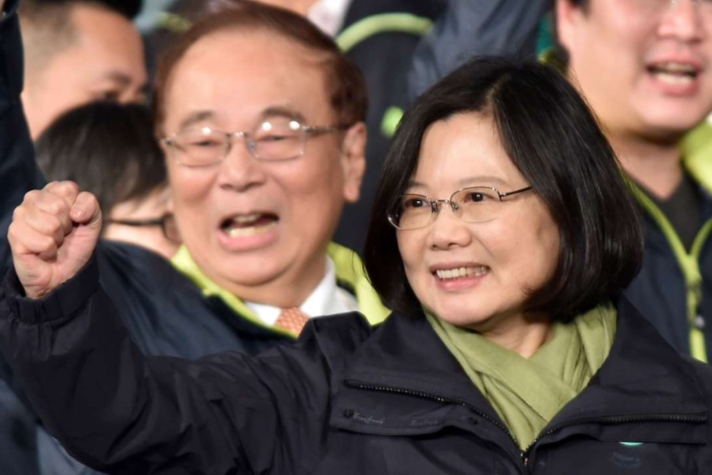 Taiwan’s president-elect Tsai Ing-wen will assume office on May 20. Beijing is trying to pressure Tsai to observe the 1992 consensus. Photo: AFP