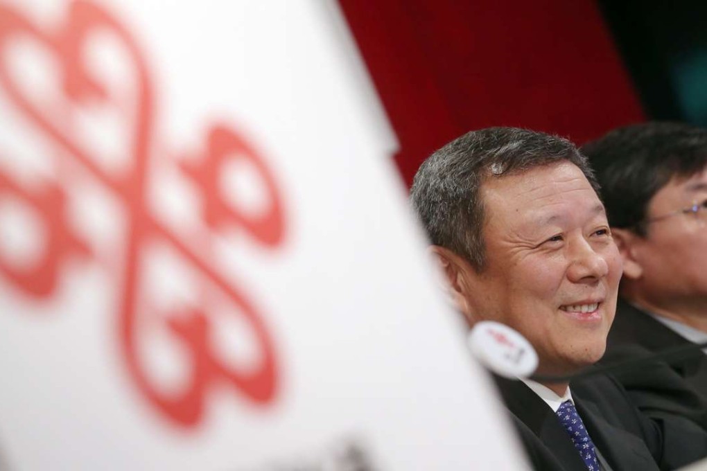 China Unicom chairman and chief executive Wang Xiaochu. Photo: K. Y. Cheng