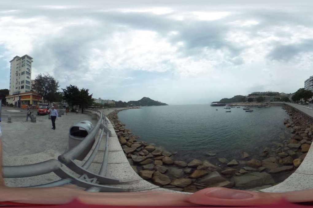 A 360-degree image taken in Stanley, Hong Kong. Photo: Jamie Carter
