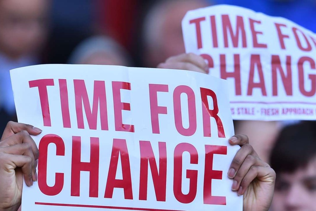 The highest-performing organisations have the most change taking place at a fast pace. Photo: AFP