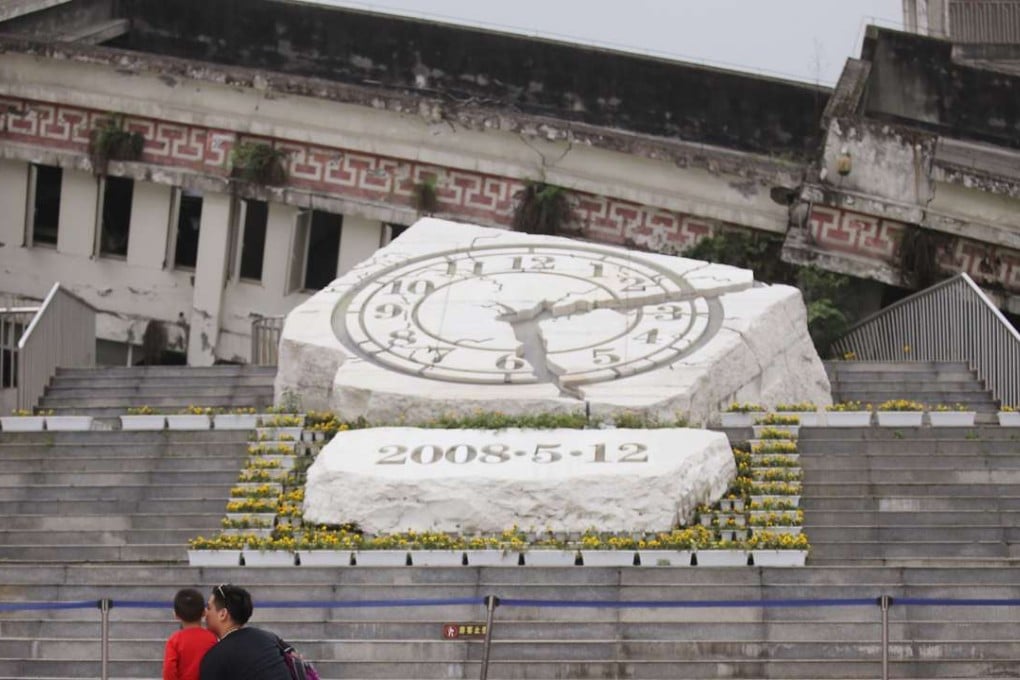 A memorial to the victims of the 2008 earthquake in Sichuan province. Photo: Dickson Lee