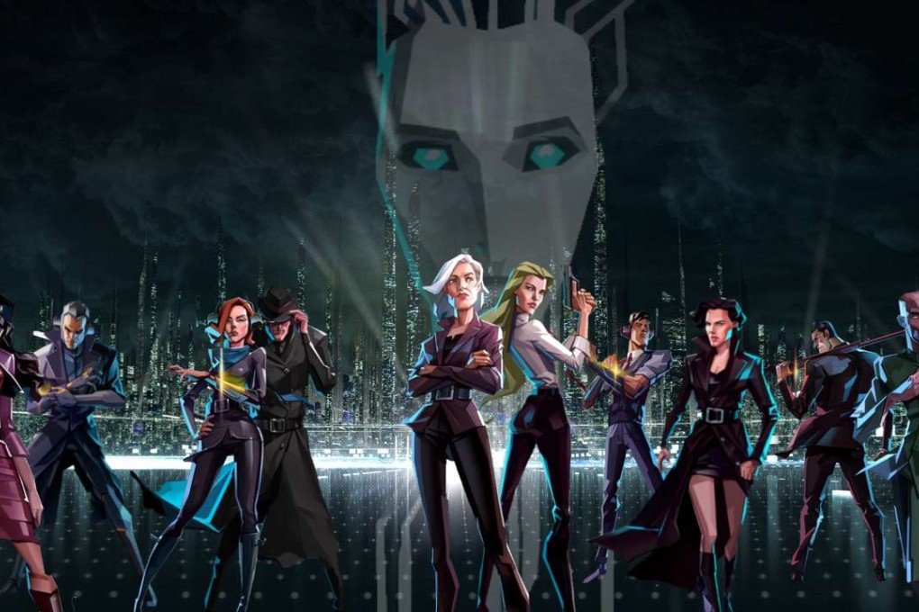 A screen shot from the game Invisible Inc.