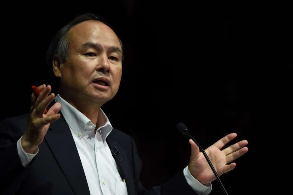 Masayoshi Son, president of Japan's telecom and Internet group SoftBank Group speaks during a press conference in Tokyo on May 10, 2016. Photo: AFP
