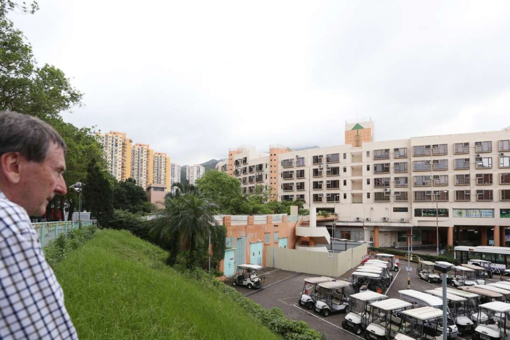 Edwin Rainbow, a Discovery Bay resident for 17 years, says: “The development of the plaza is more than we need. We didn’t ask for it.” Photo: Nora Tam