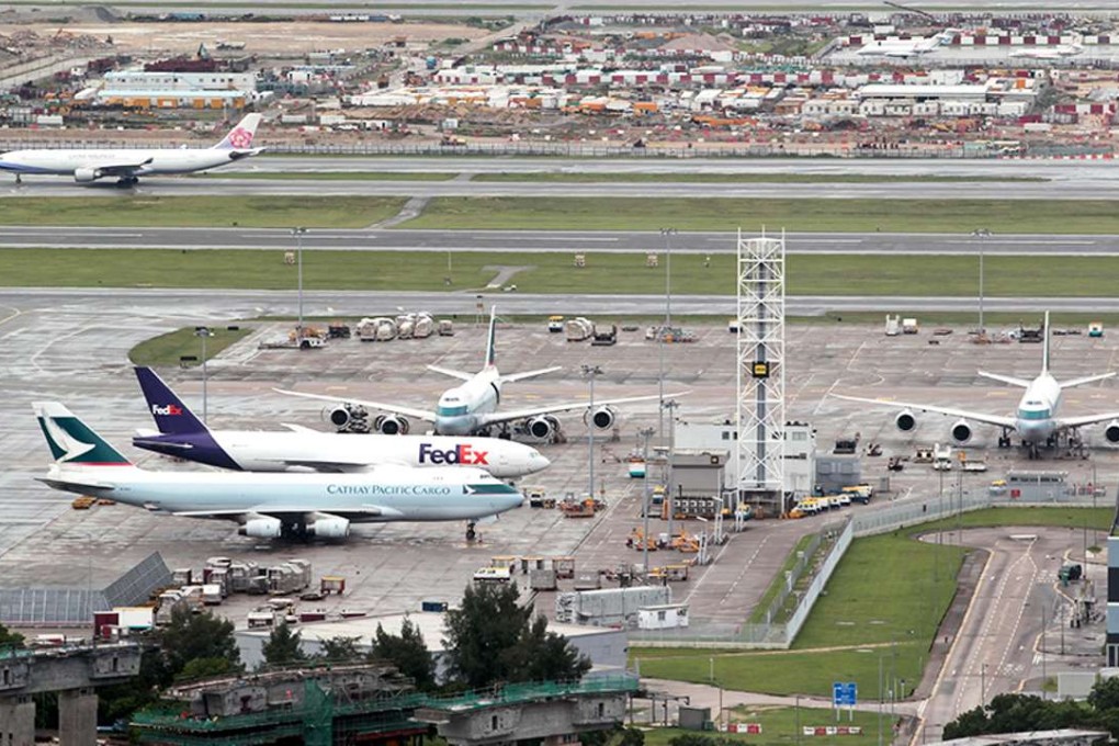 An airport authority spokeswoman said operations at Chek Lap Kok were unaffected by the incident. Photo: Bruce Yan