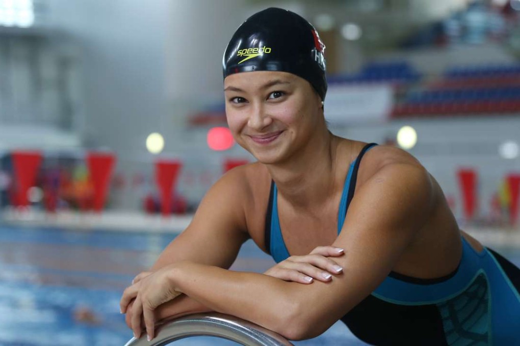 Camille Cheng poses for a picture at the Hong Kong Sports Institute. Photo: KY Cheng