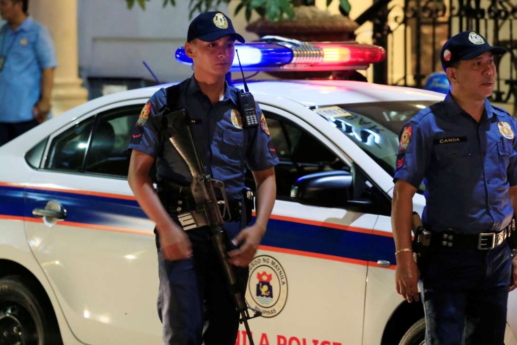 Members of the Philippine National Police. Photo: Reuters