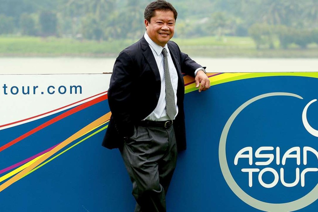 Asian Tour chief Kyi Hla Han. Photo: Asian Tour