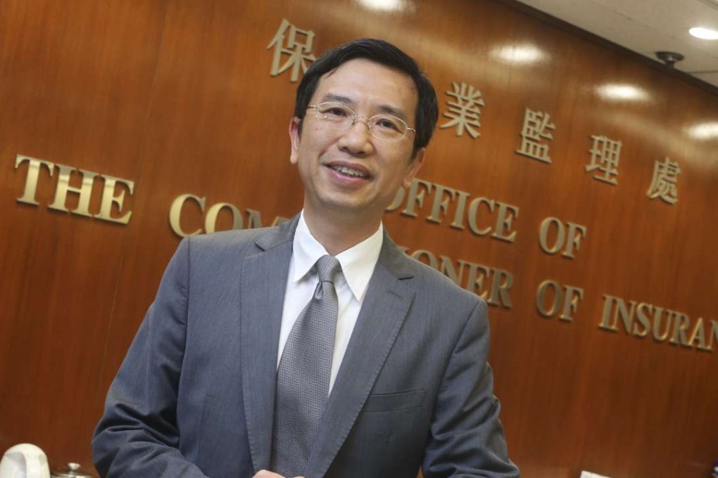 The Commissioner of Insurance, John Leung at the Queensway Government Offices, Admiralty. Photo: David Wong