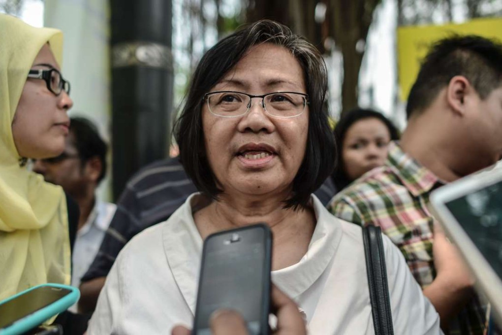 Maria Chin Abdullah, chairperson of Bersih. Photo: AFP