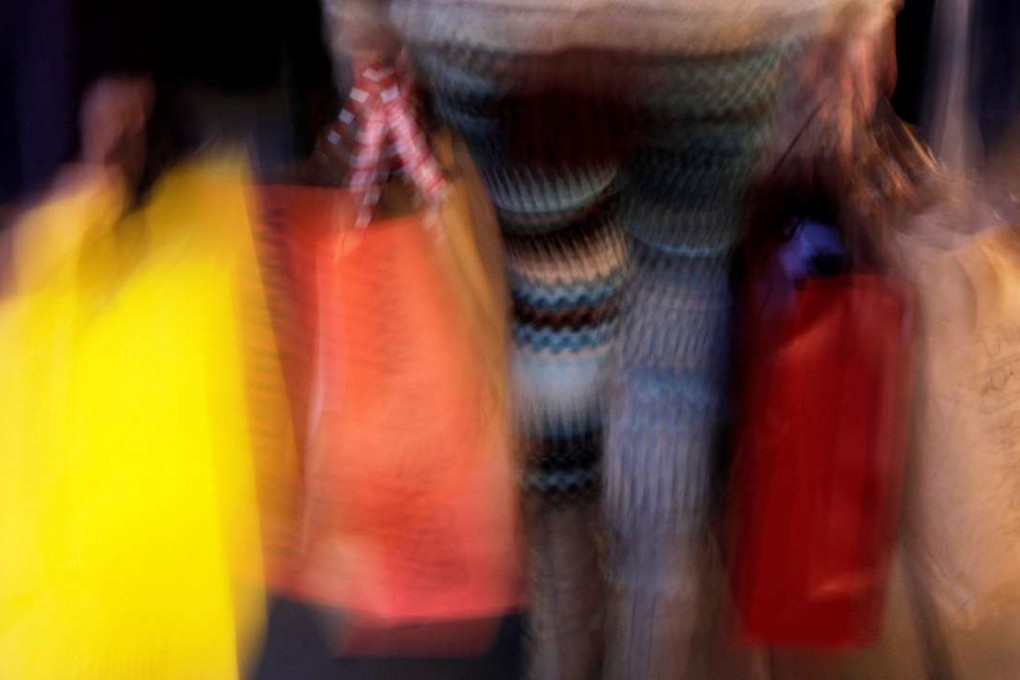 It’s true that shopping gives us a high – but it doesn’t last. Photo: Reuters