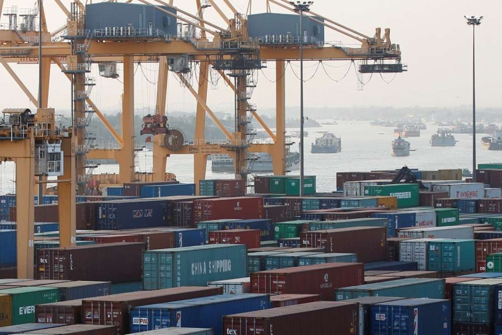 The US Treasury Department also extended indefinitely a sanctions exemption that allows banks to finance shipments coming in through Myanmar ports, even though key terminals are controlled by blacklisted businessman Steven Law. Photo: Reuters