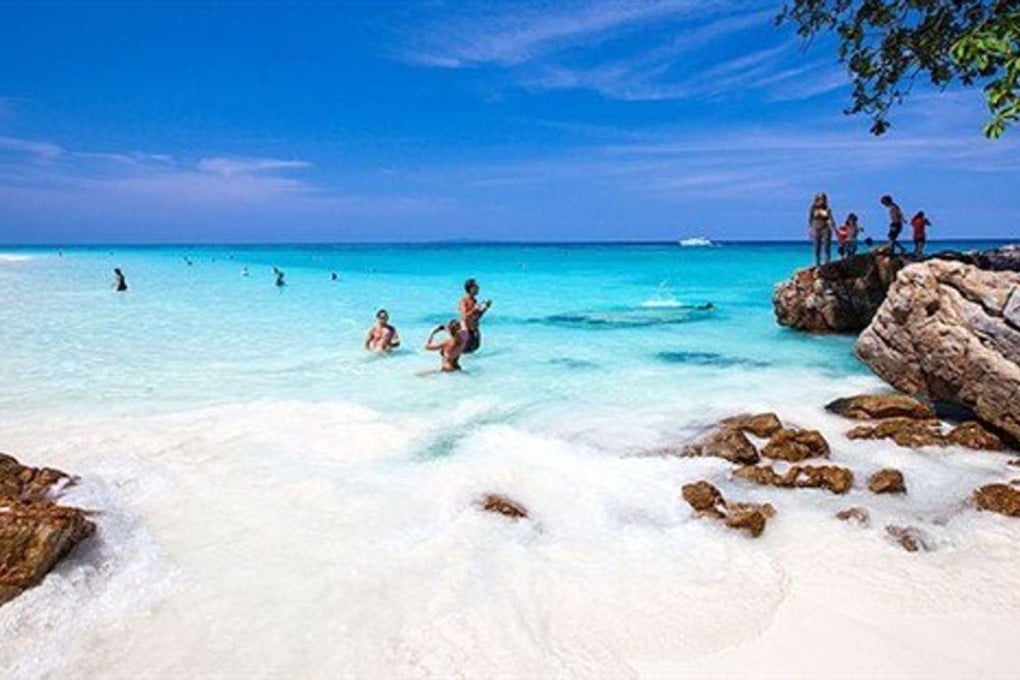 Koh Tachai’s beaches are able to handle about 70 visitors at a time. But up to 1,000 have been said to cram onto the island’s white sands at a time. Photo: We Go Andaman