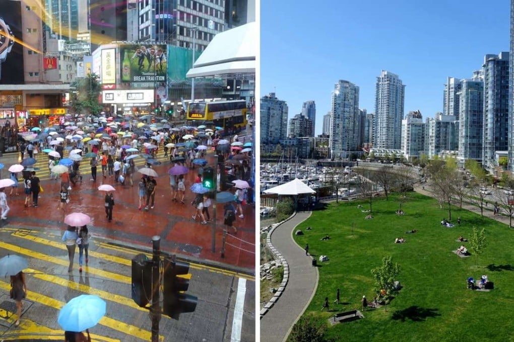 A rainy day in Hong Kong and an (unusually) sunny day in Vancouver. Where does one city begin and the other end - and where do we find "Hongcouver"? Photos: Ian Young