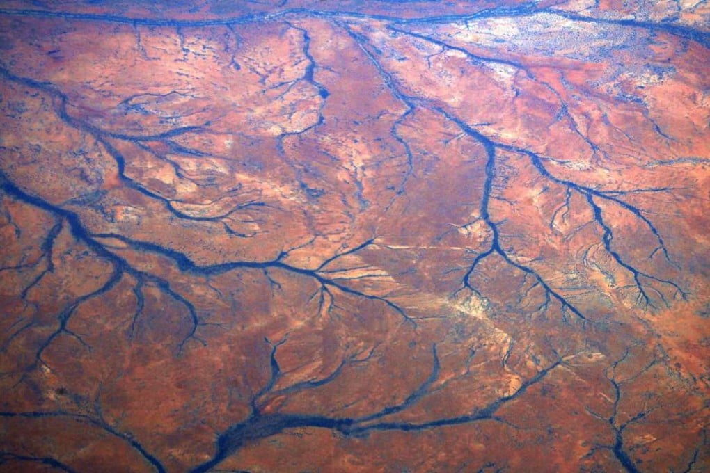 An aerial view of the remote Pilbara region of Western Australia, where evidence of a massive asteroid strike has been found. Photo: Reuters