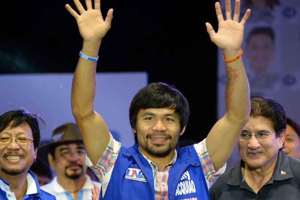 Philippine boxing champion and senator Manny Pacquiao. Photo: AFP
