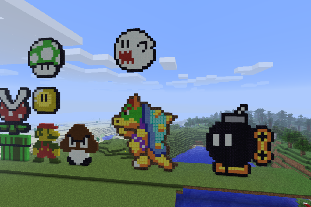 Super Mario Minecraft comes to Wii U.