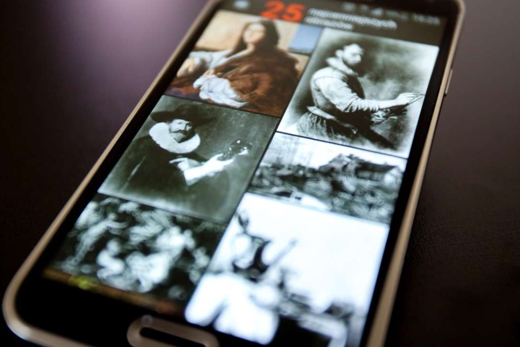 A close-up view of a mobile phone. Photo EPA, Leszek Szmanski