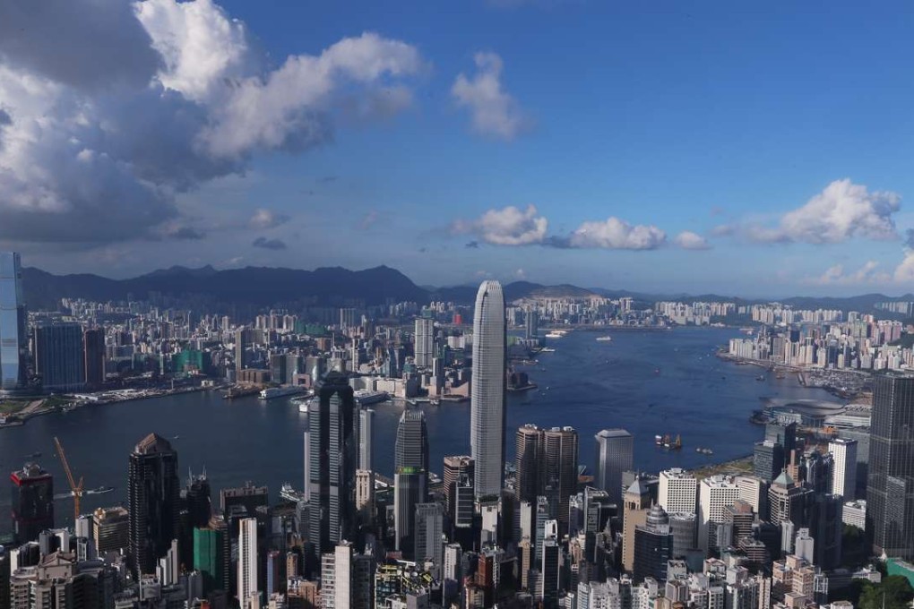 Luxury houses that overlook the peak are having trouble renting now that expat packages have been cut back.