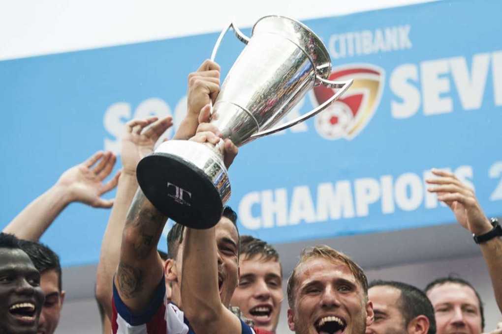 Atletico de Madrid won the 2015 edition of the HKFC Soccer Sevens as organisers widened their net to include top teams from La Liga. Photo: SCMP Pictures