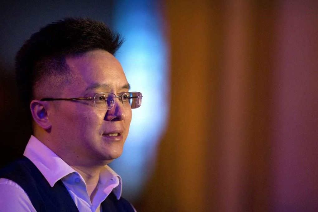 Xia Jiantong speaks during an interview with the Associated Press. Photo: AP