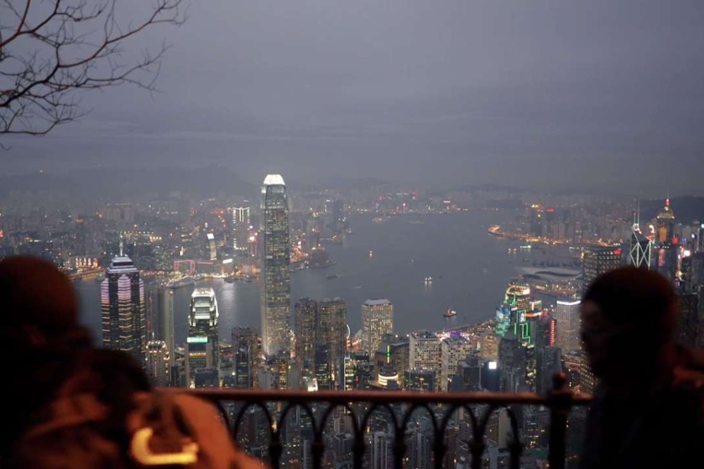 The Hong Kong skyline in Brandon Li’s film. Photo: Brandon Li/Vimeo