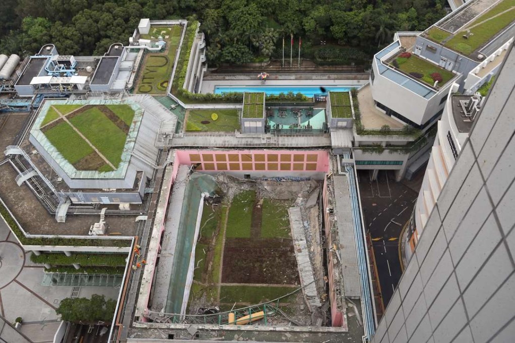 The hall, located on the City University campus. Photo: Dickson Lee