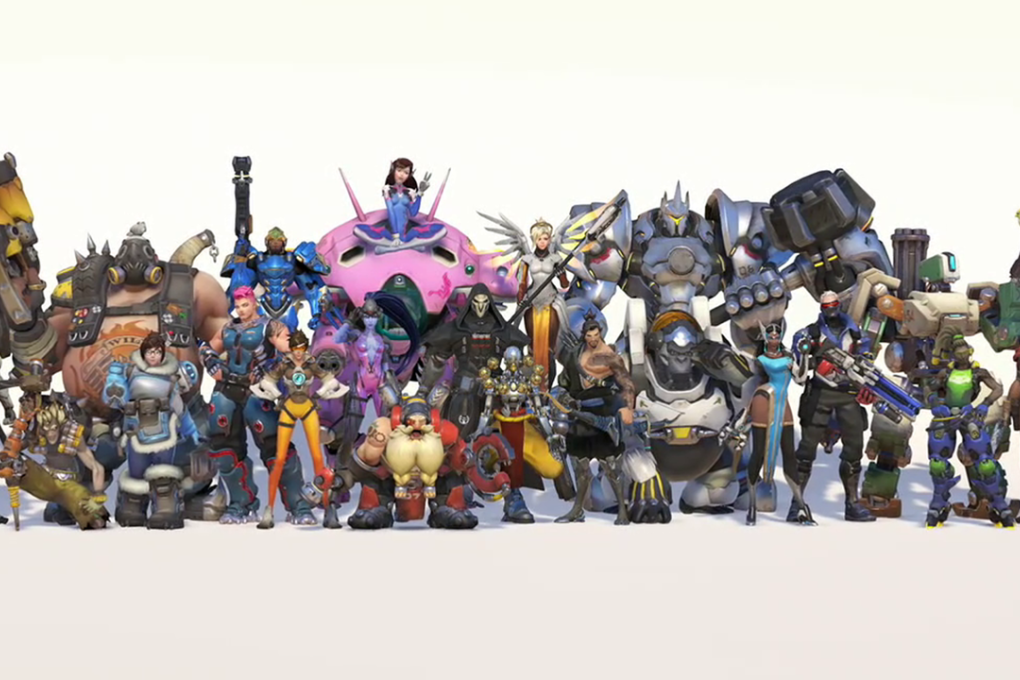 The cast of Overwatch.