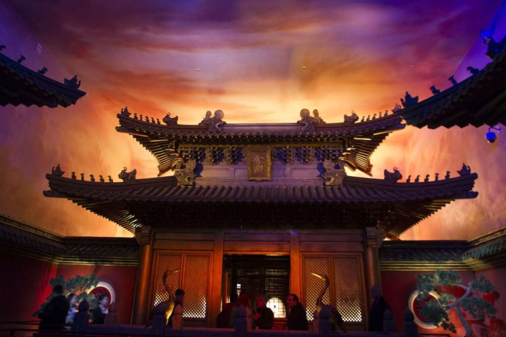 A scene at the Wanda Movie Park, an indoor theme park in Wuhan, Hubei. Photo: Simon Song