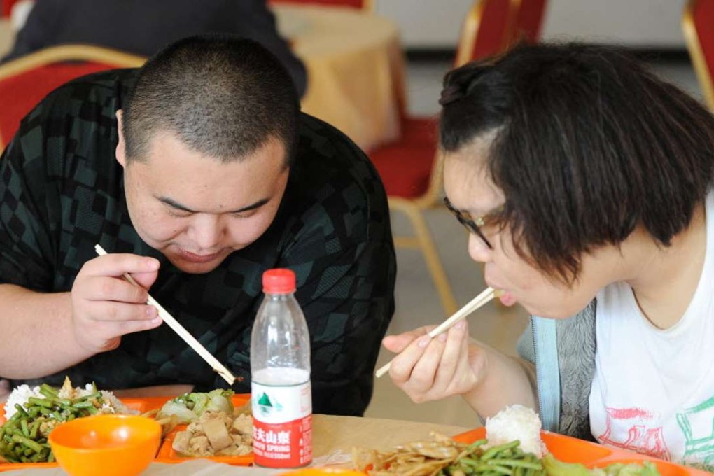 China’s obese population was 62 million in 2013, or more than 9 per cent of the world’s total. Photo: SCMP Pictures