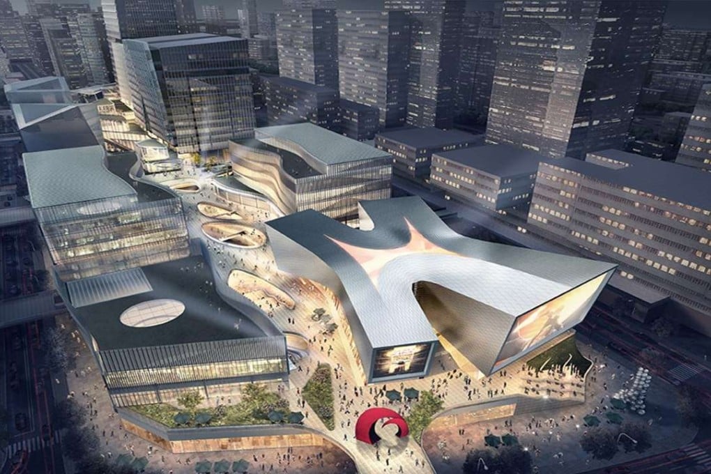 Rendition artwork for the Shanghai Dream Centre. SCMP Pictures