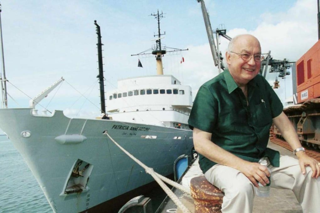 Hong Kong millionaire Eric Hotung in 1999. Photo: AFP