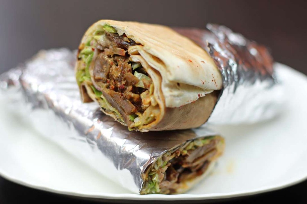 The lamb kebab at Bismillah Kebab House in Chungking Mansions, Tsim Sha Tsui. Photo: Bruce Yan