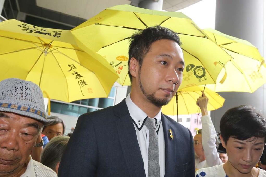 The judge said Ken Tsang must have known he would be arrested after pouring liquid on the officers. Photo: Dickson Lee