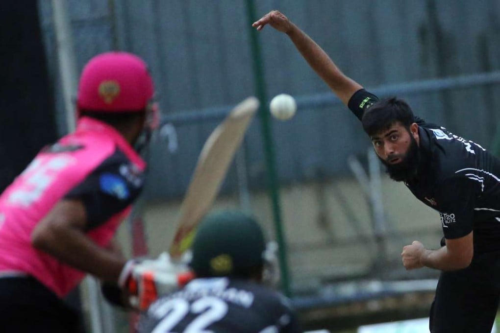 The action came thick and fast between Hung Hom Jaguars and Lantau Galaxy Riders in the opening match of the Hong Kong T20 Blitz at the Mission Road ground in Ho Man Tin. Photos: Felix Wong