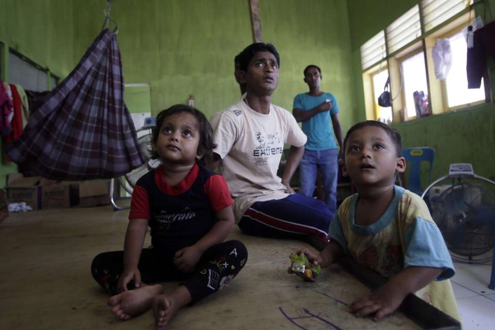 Hundreds of rohingya remain stucked in detention centres in Thailand and Malaysia, and in refugee camps in Indonesia one year after they disembarked in these countries from boats that were abandoned at sea by smugglers. Photo: EPA