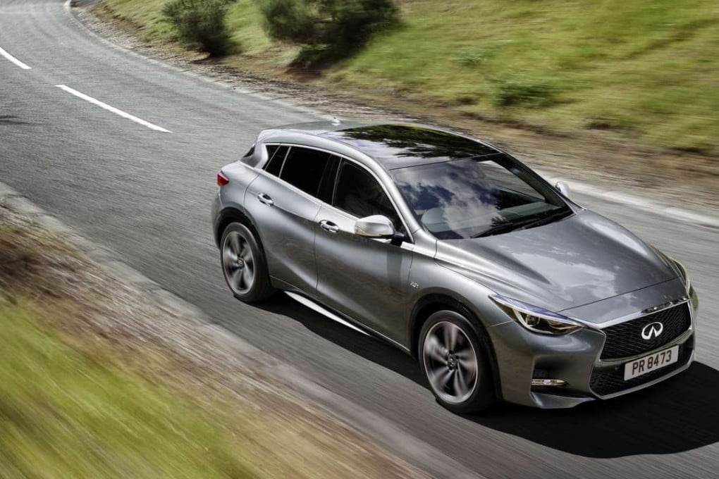 The Infiniti Q30 Sport has won a maximum five-star safety rating. Photo: SCMP Pictures