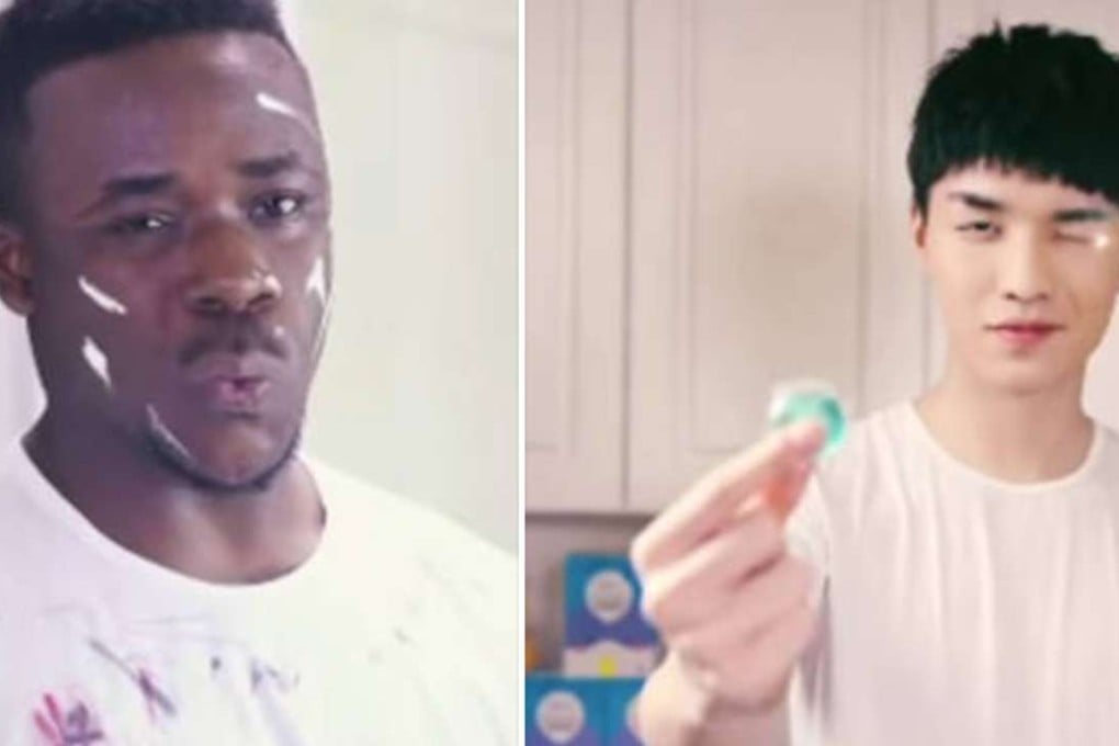 The Qiaobi laundry detergent advertisement spawned heated debate on Chinese social media. Photo: SCMP Pictures